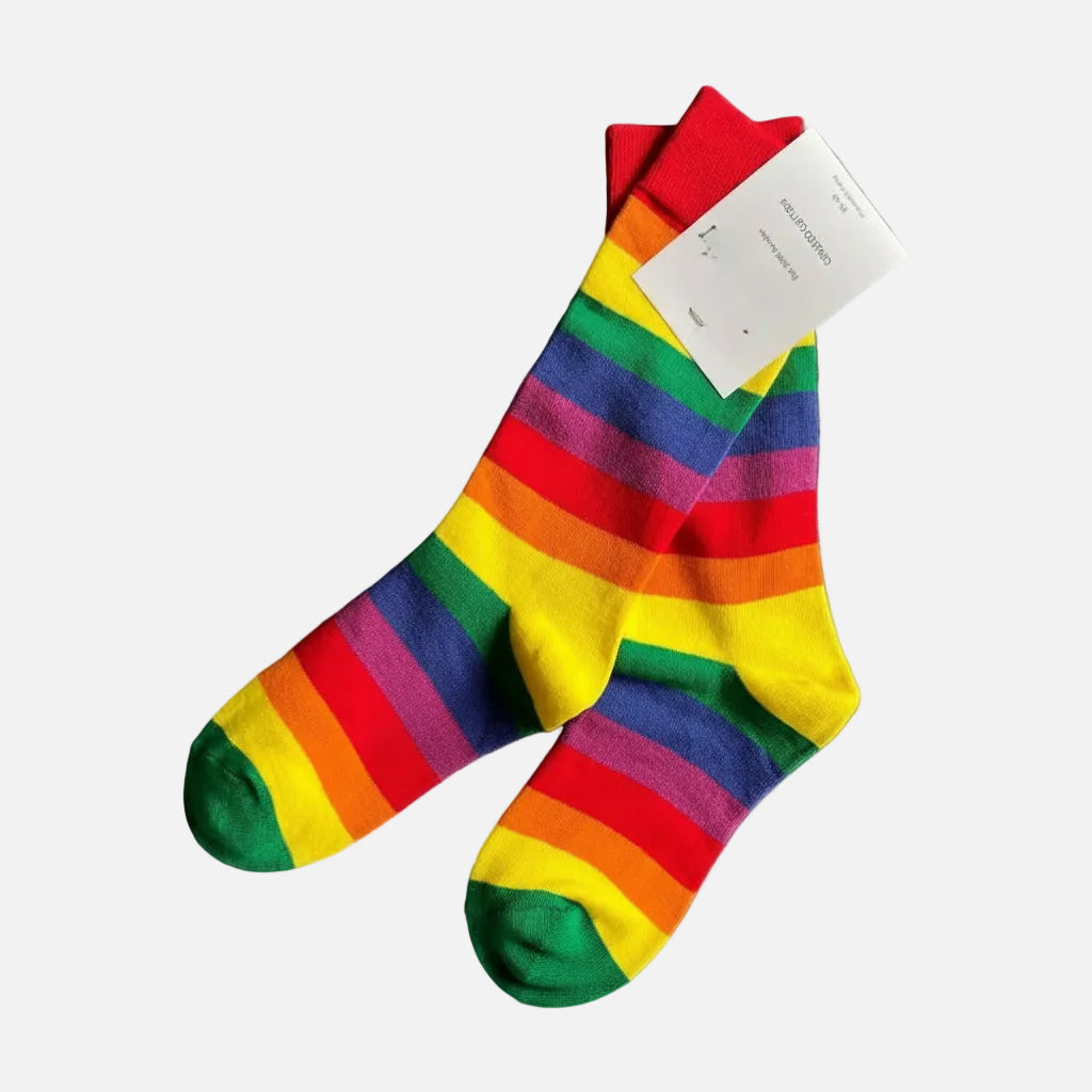 Color Therapy Crew Socks
