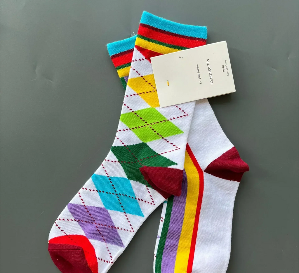 Good Vibes Only Crew Socks