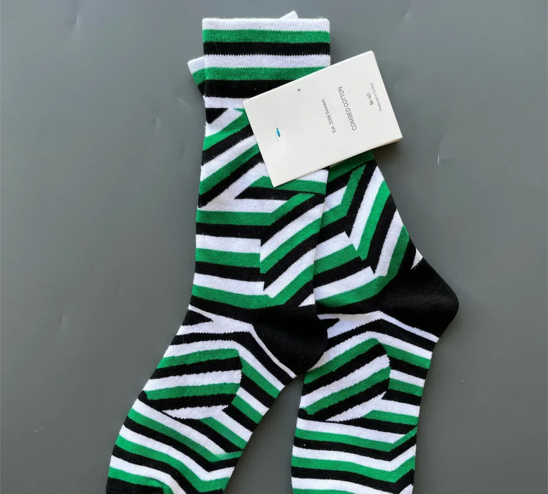 Green Light Crew Socks