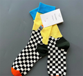 Victory Lap Checkerboard Crew Socks